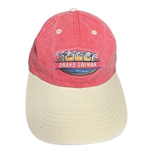 Red and Tan Grand Cayman Cap